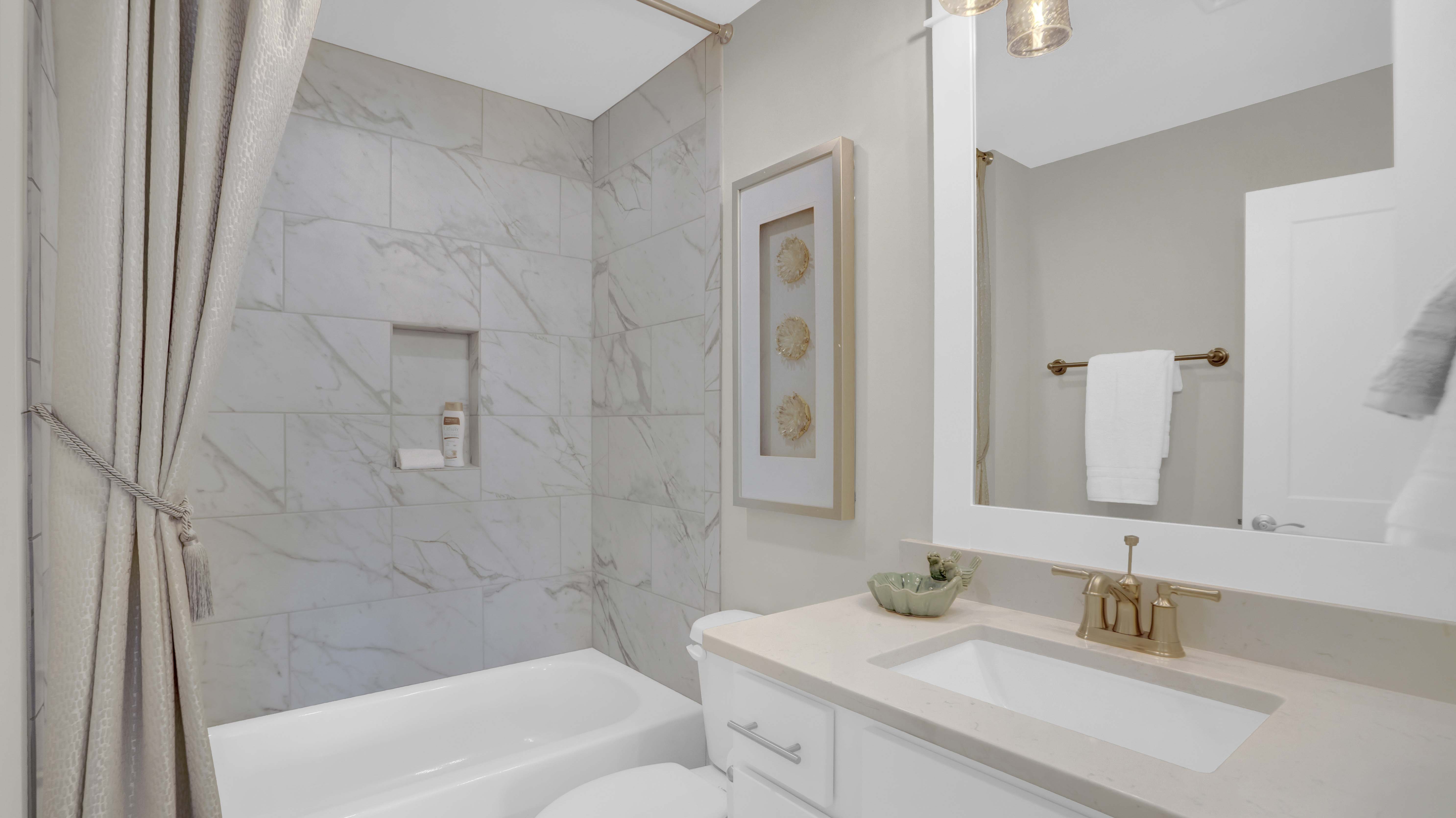 Elm model home interior.