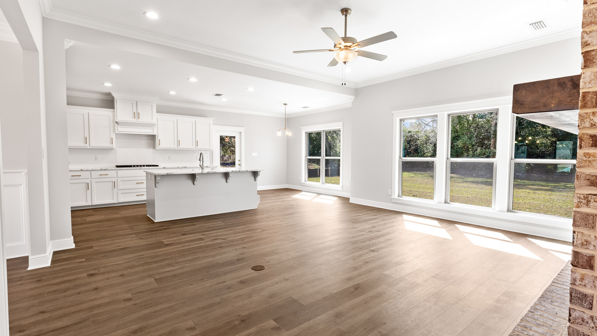 walnut great room
