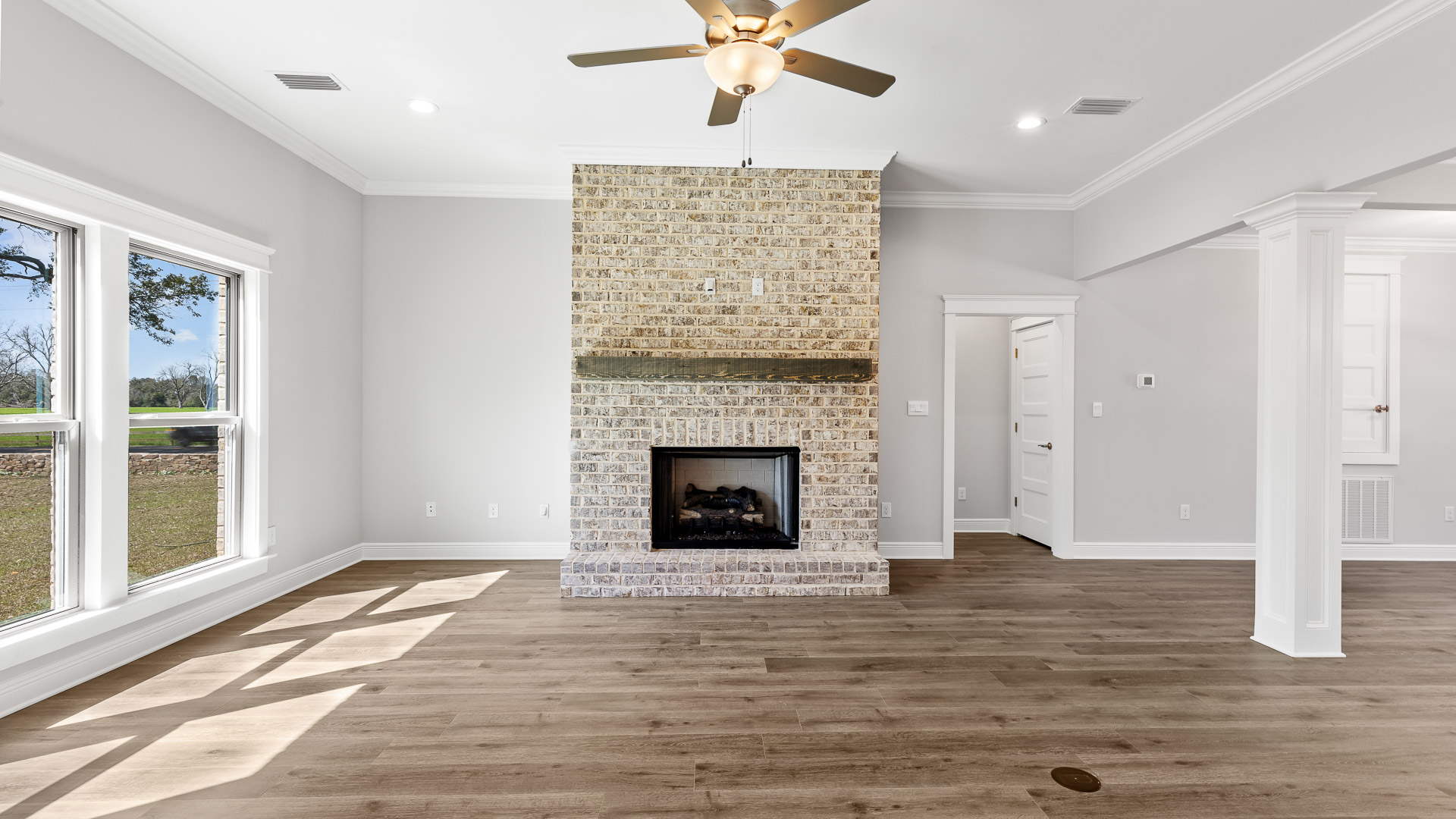 walnut great room