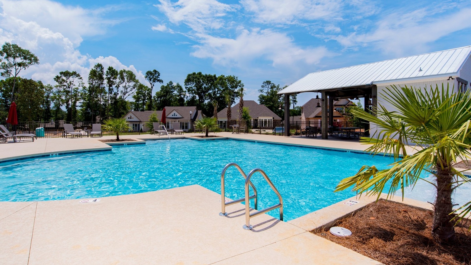 Pool at Old Battles Village in Fairhope, AL.