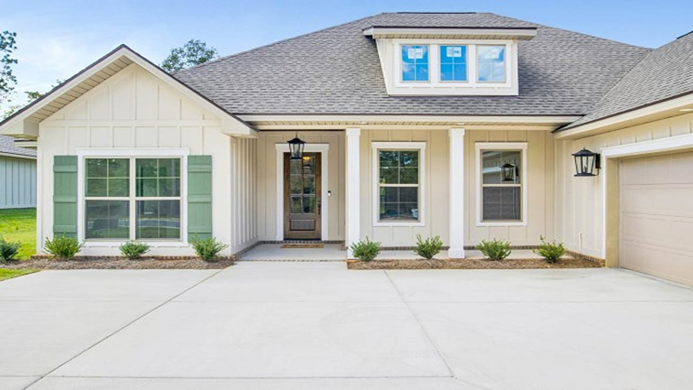 Elm new home exterior.