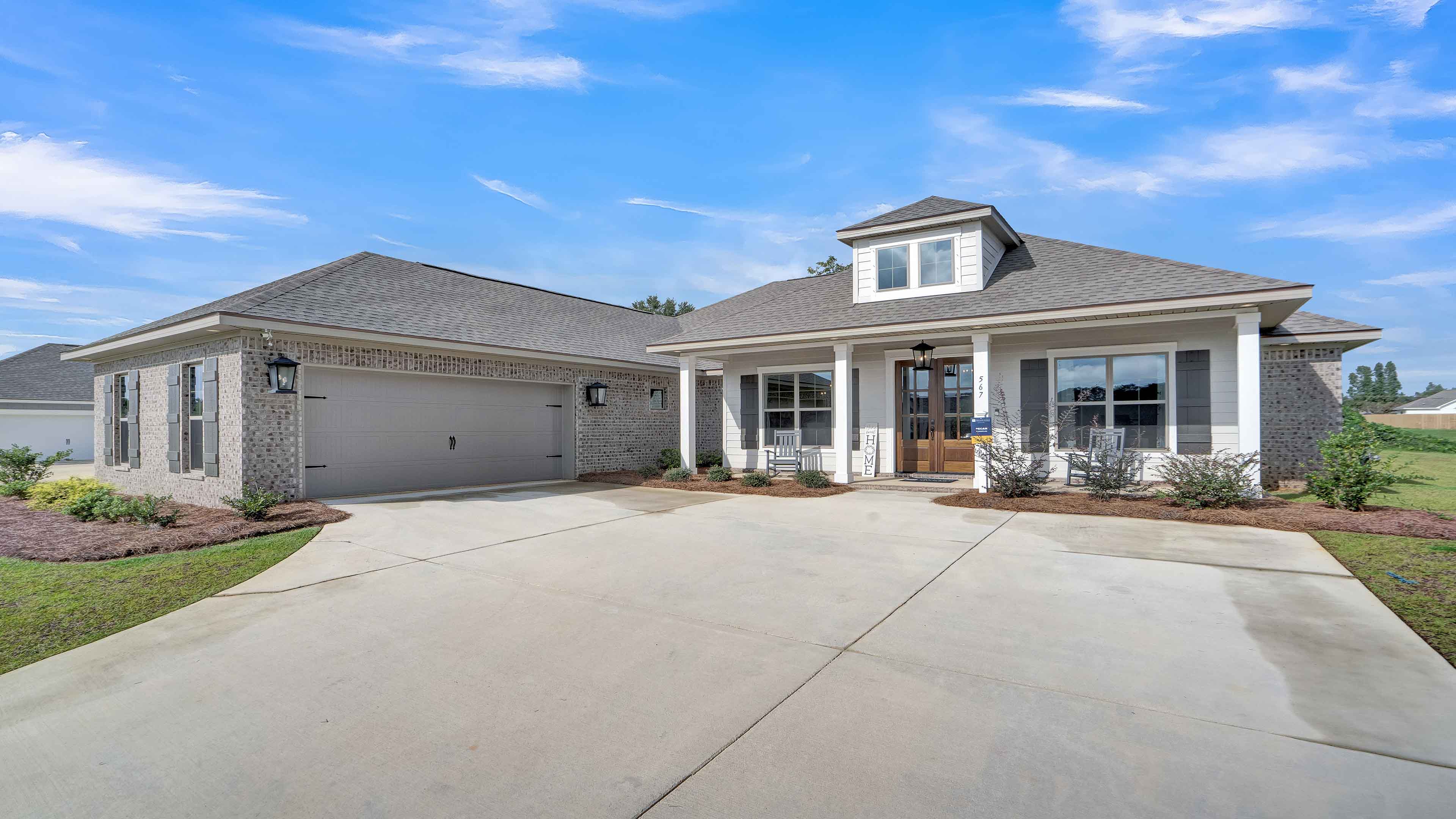 Pecan model exterior.