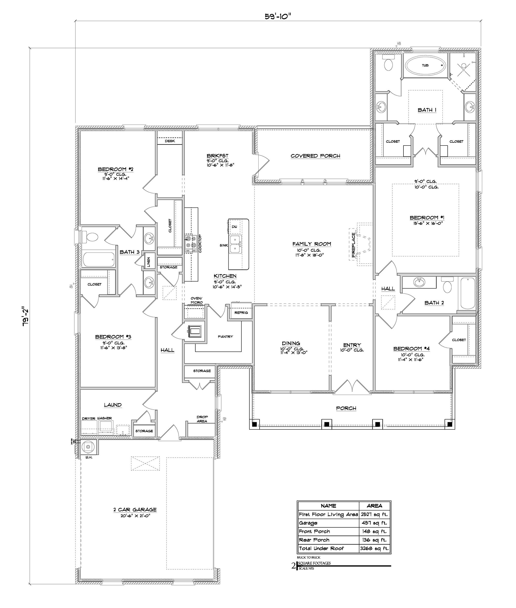 Pecan A Floorplan layout.