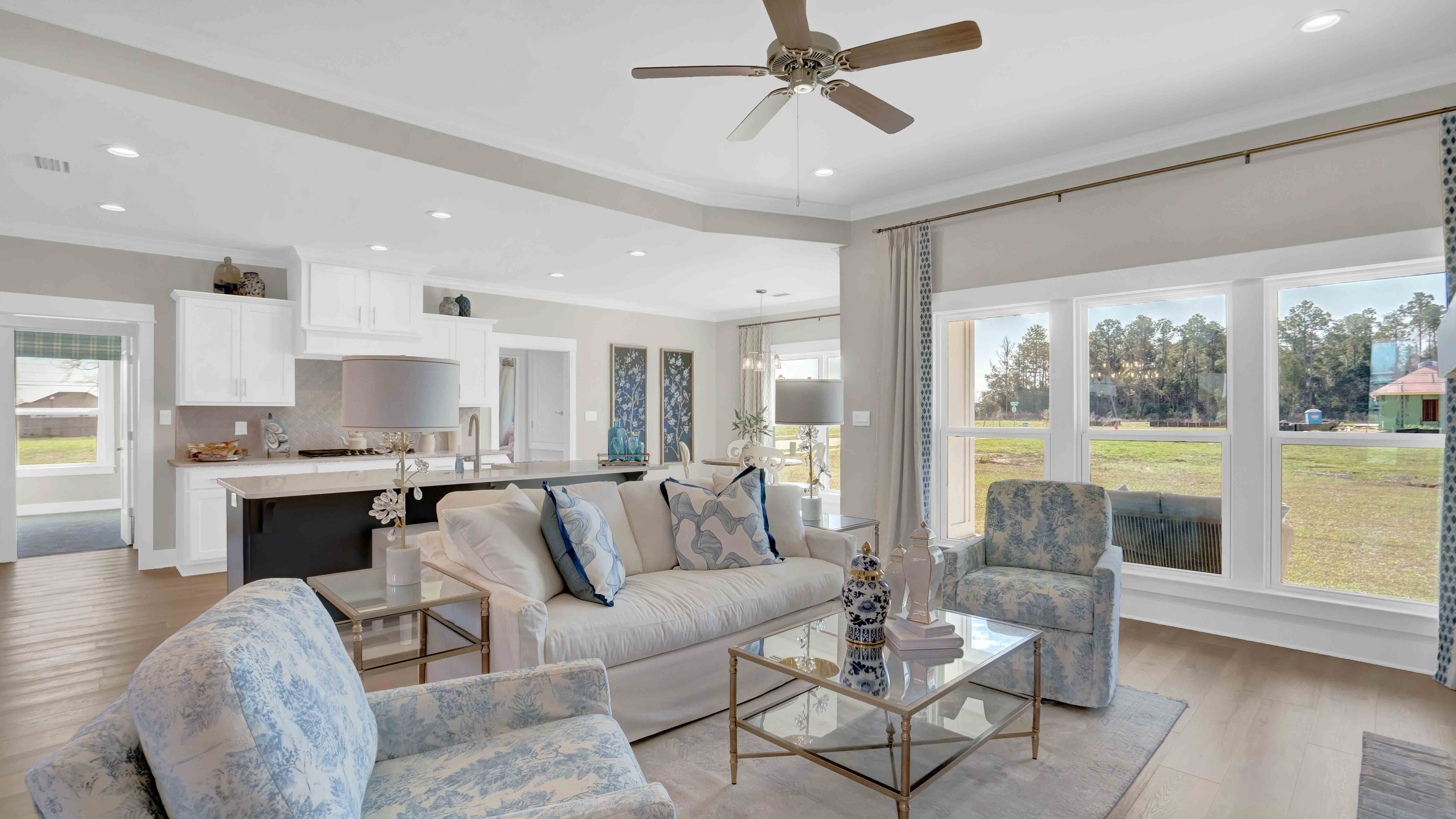 Elm model home interior.