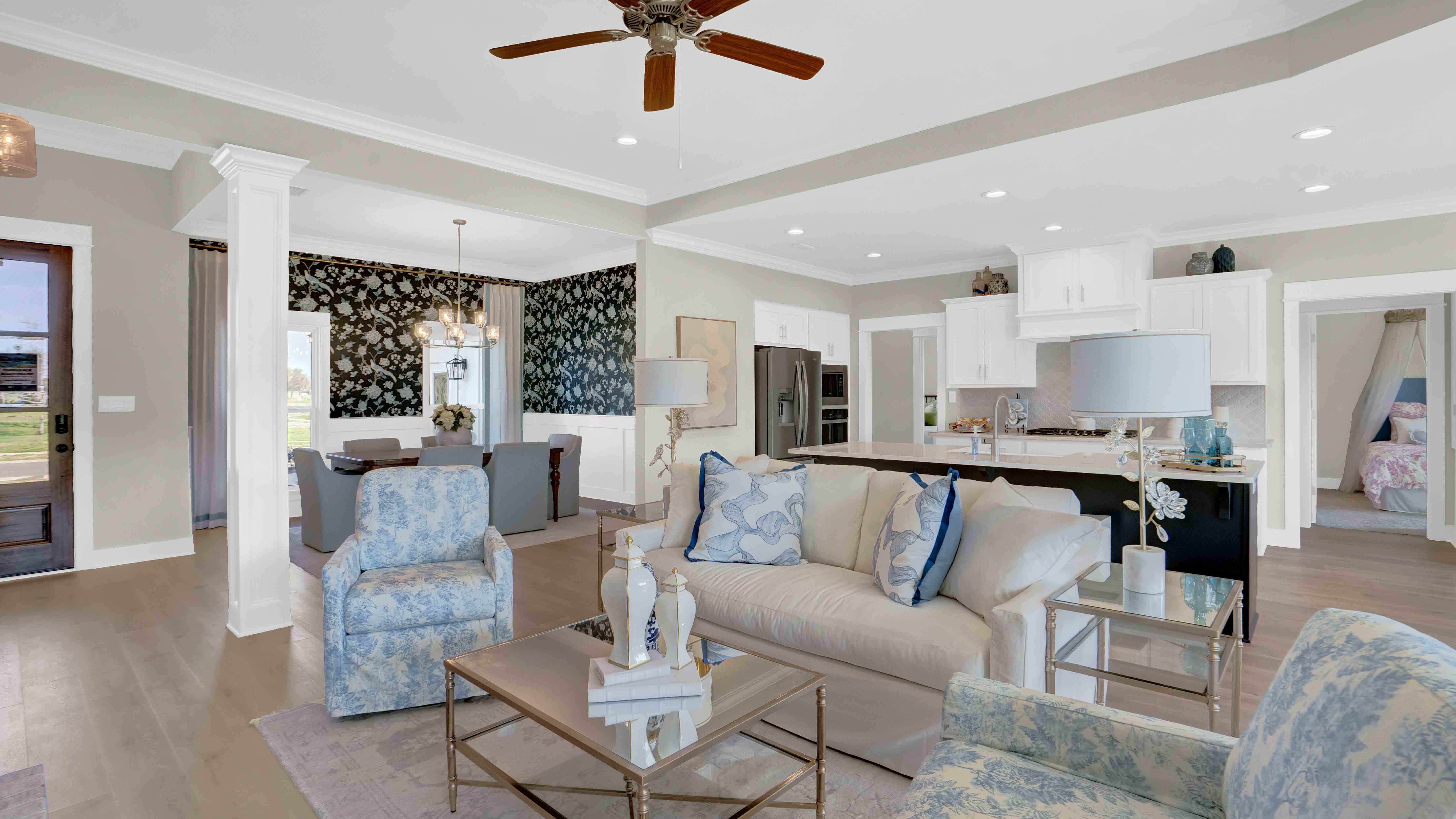 Elm model home interior.