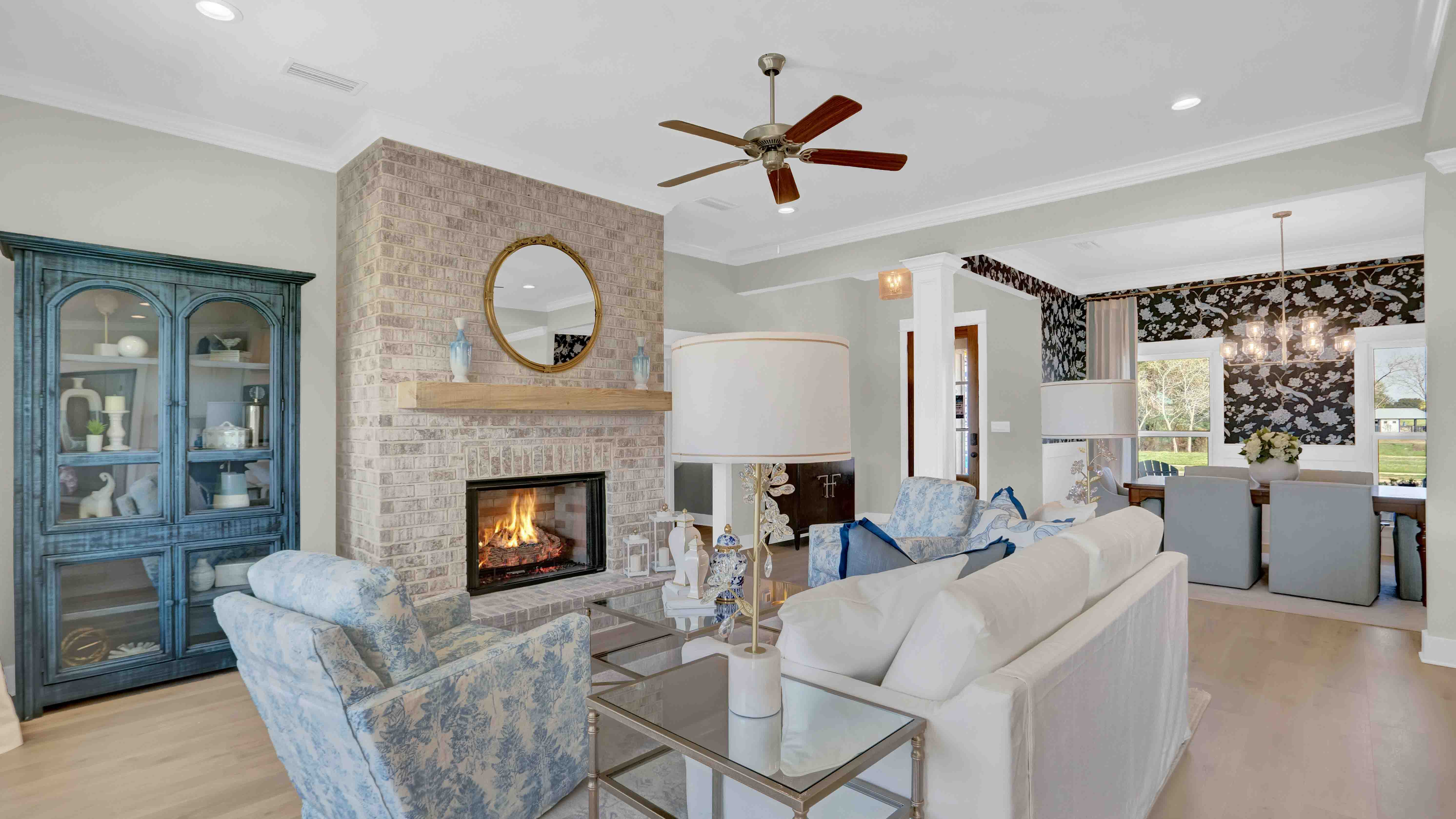 Elm model home interior.