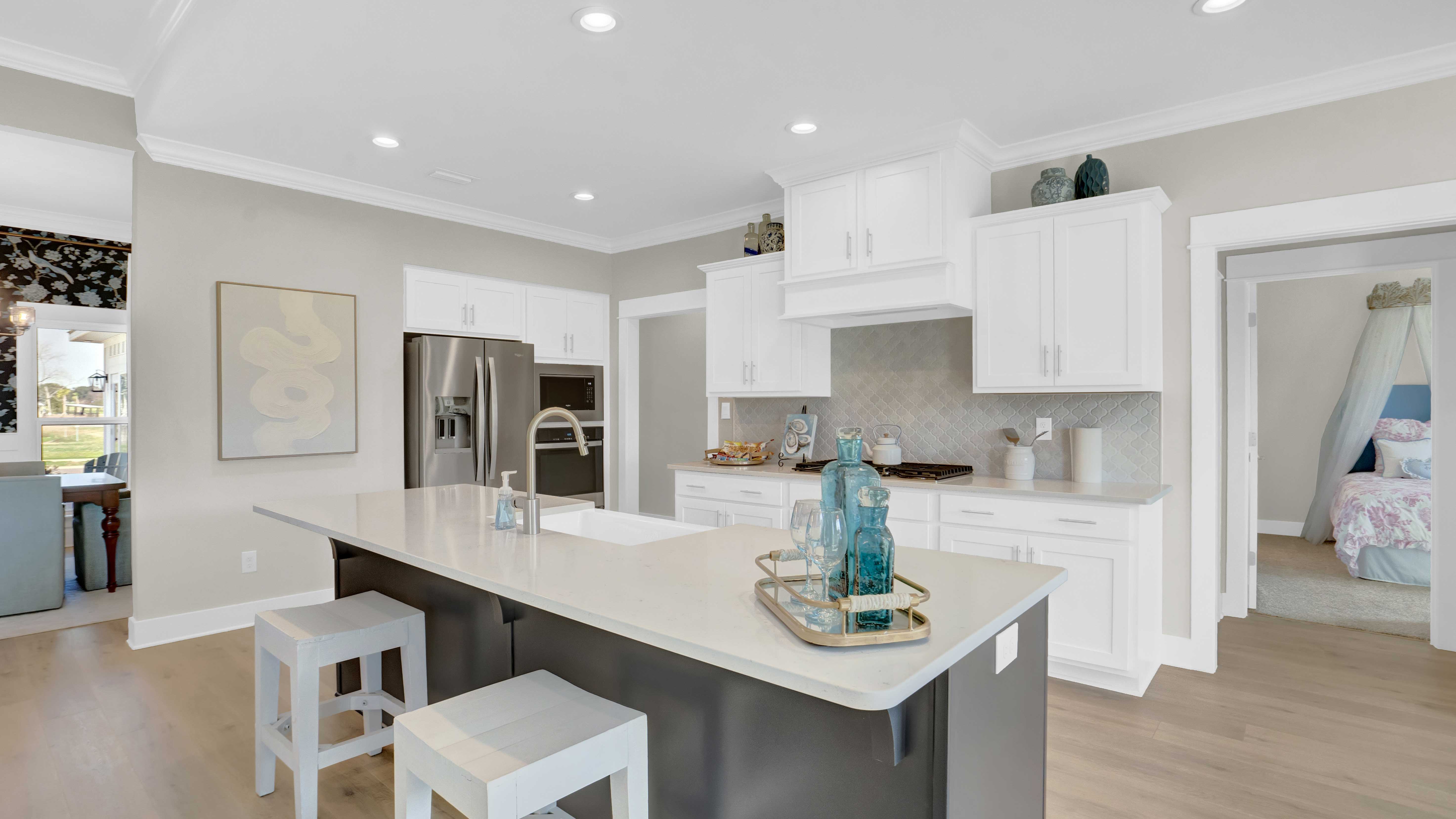 Elm model home interior.