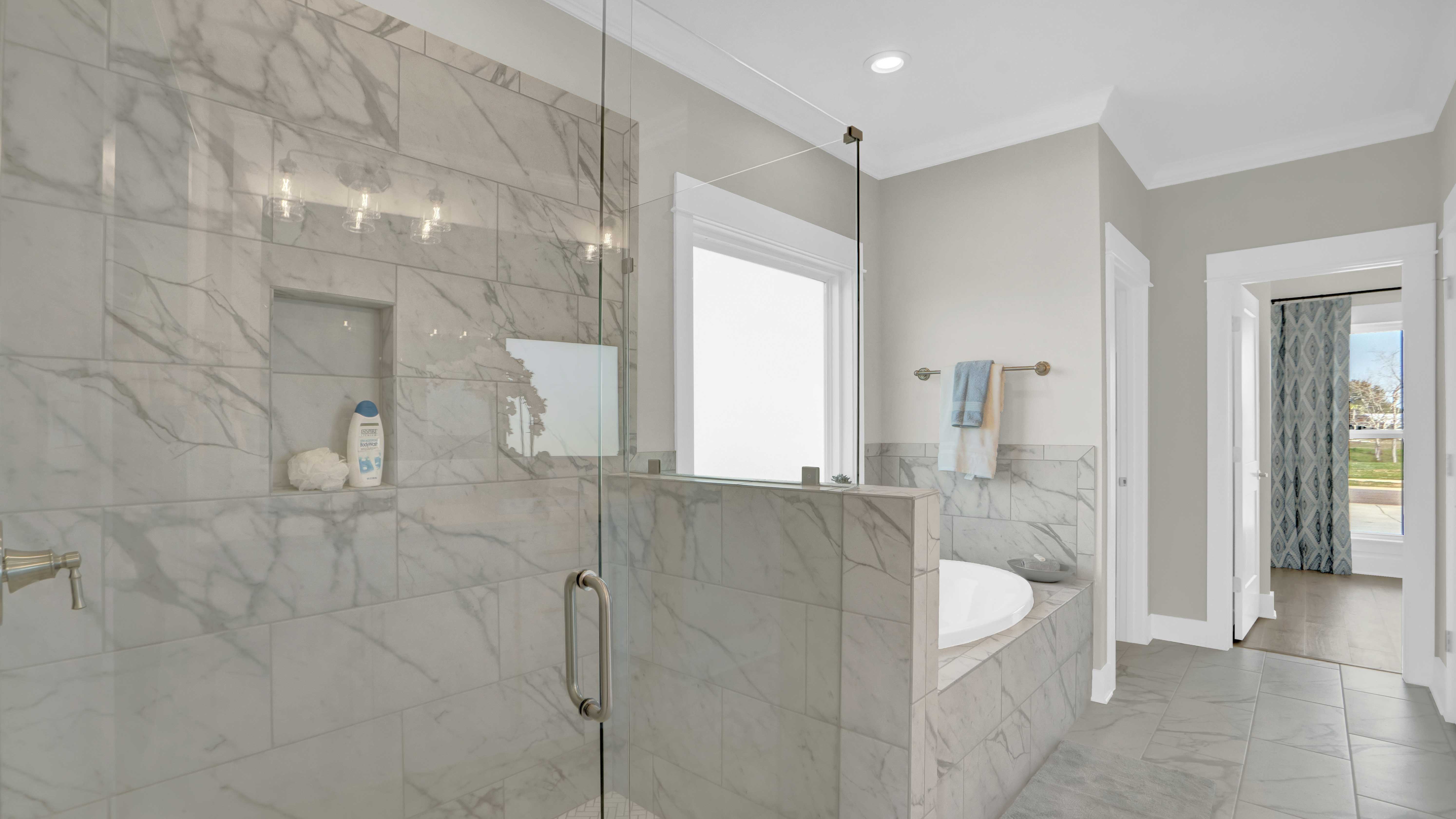 Elm model home interior.