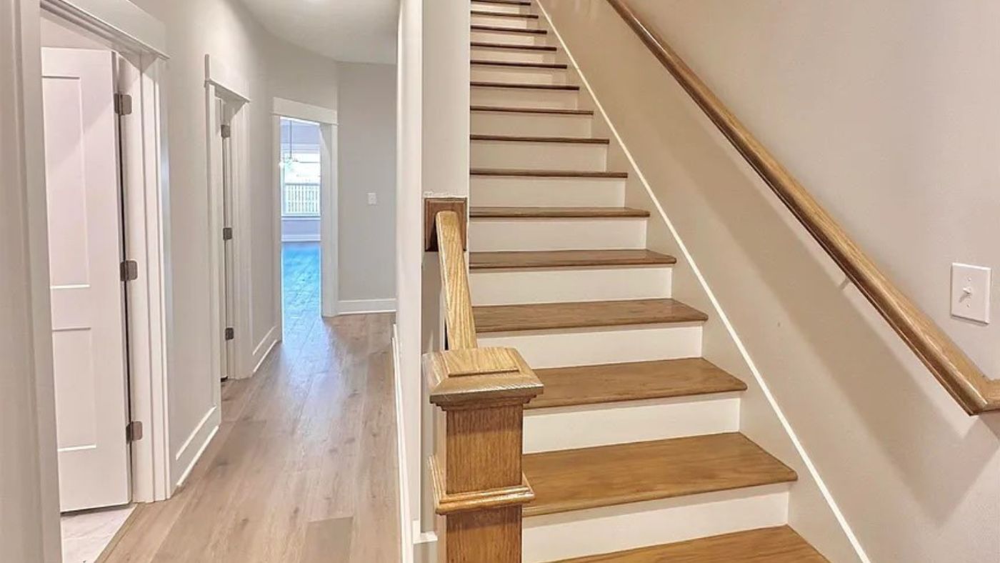 Hickory new home interior.