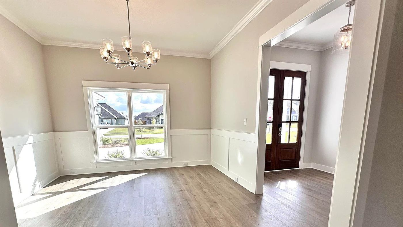 Hickory new home interior.