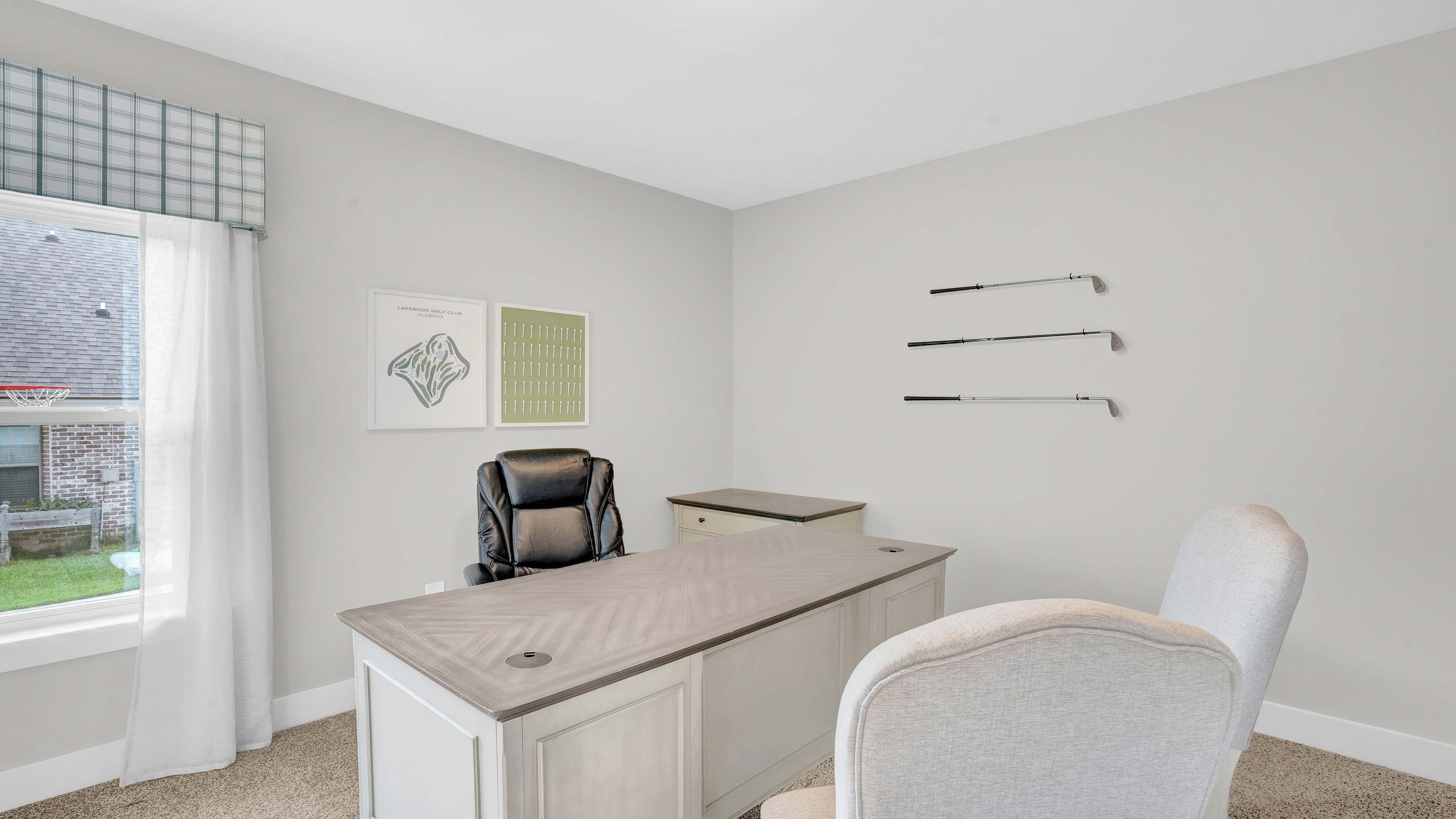 Holly model home interior.