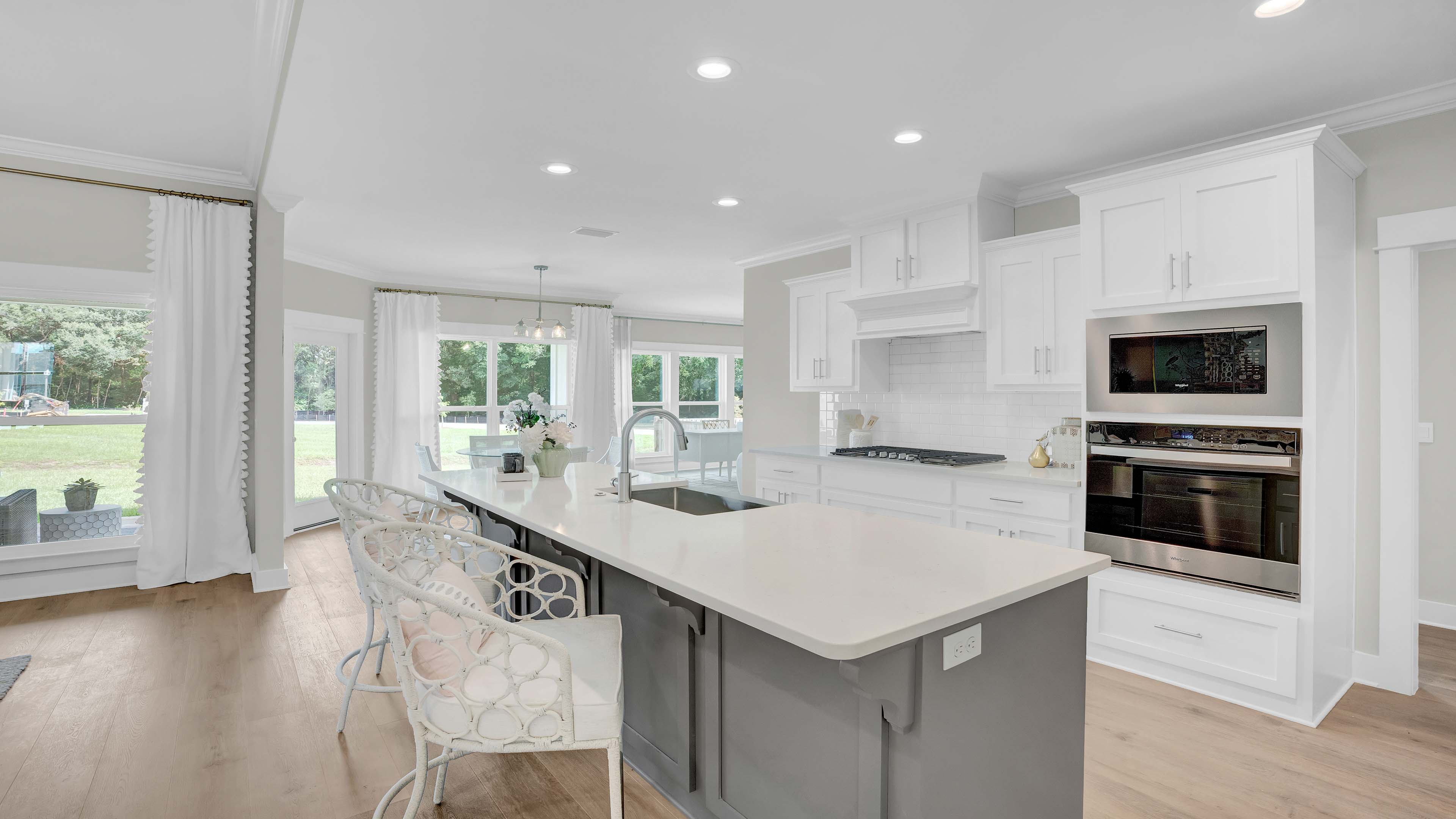 Holly model home interior.