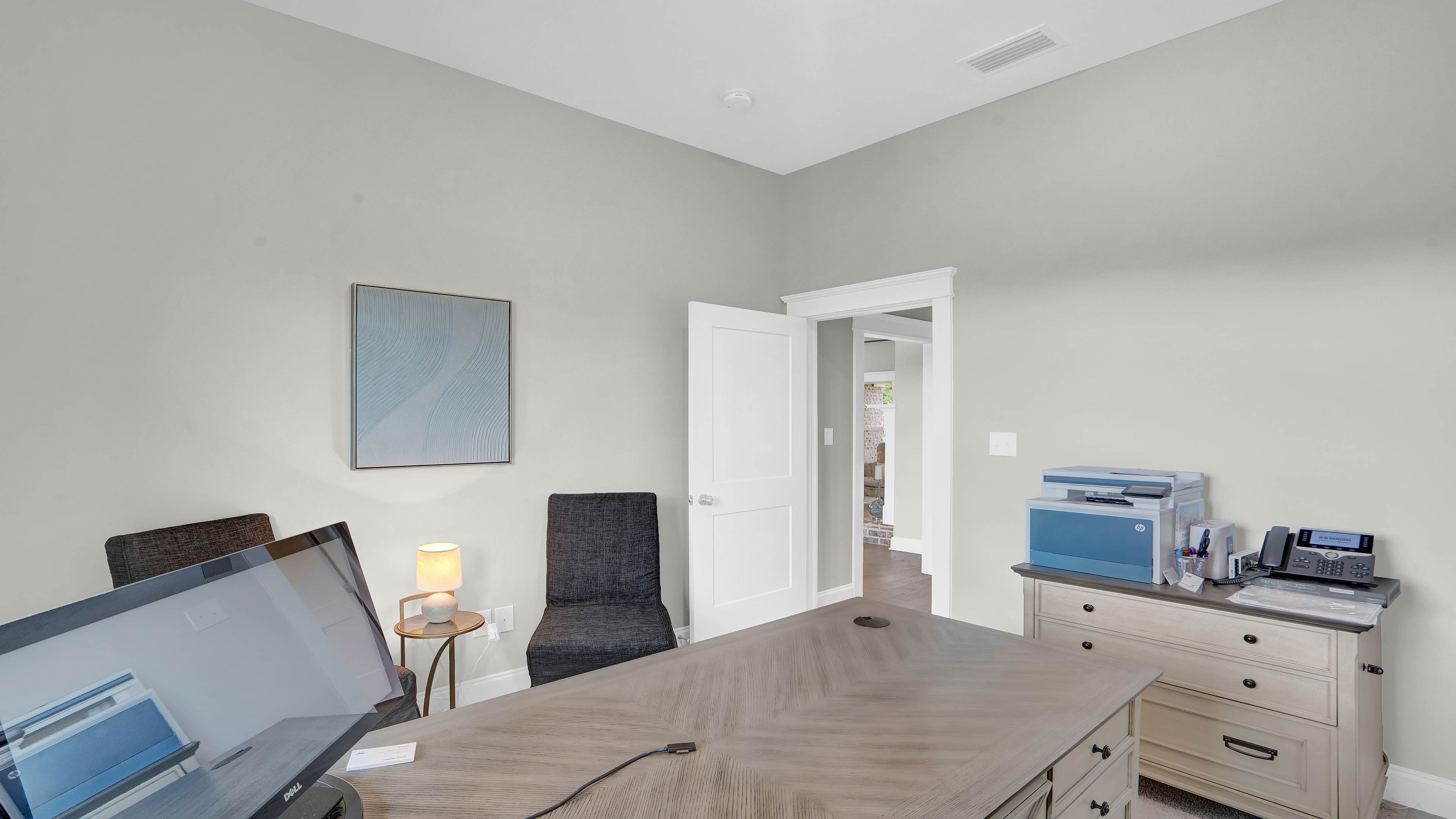 Pecan model home interior.