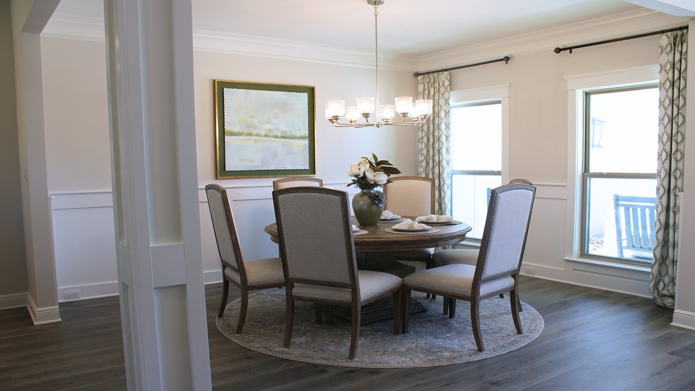 Walnut new home interior.