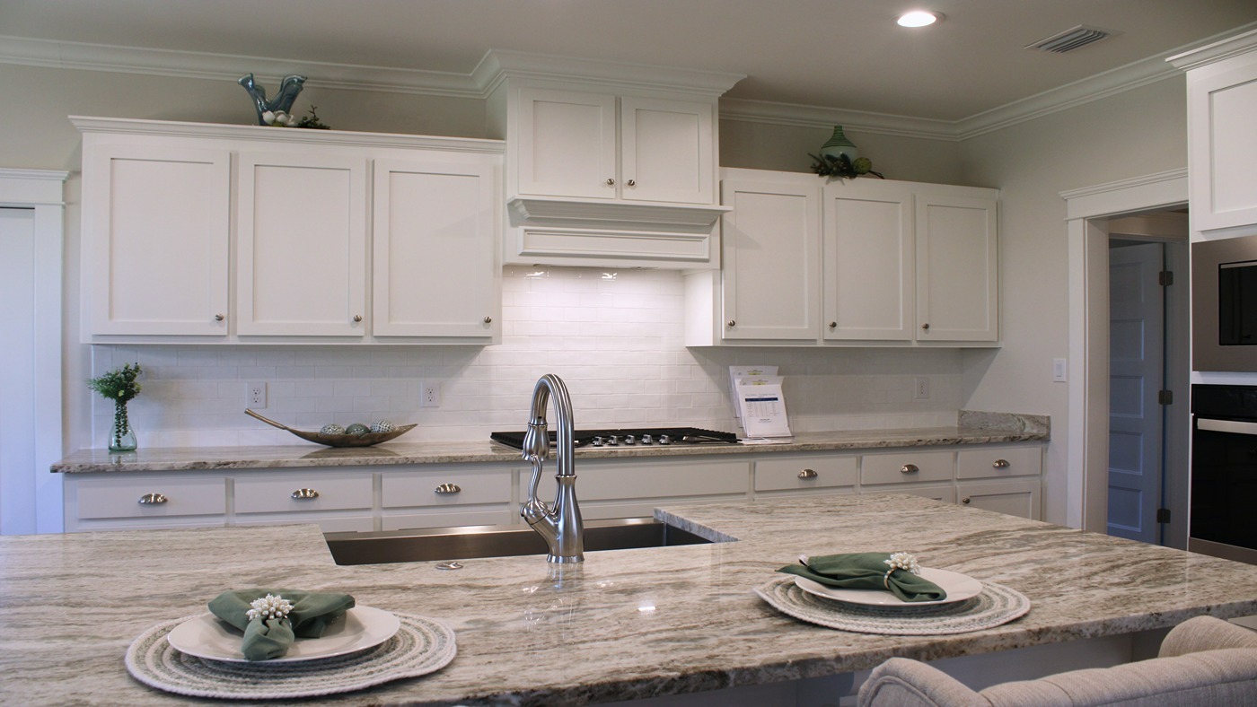 Walnut new home interior.