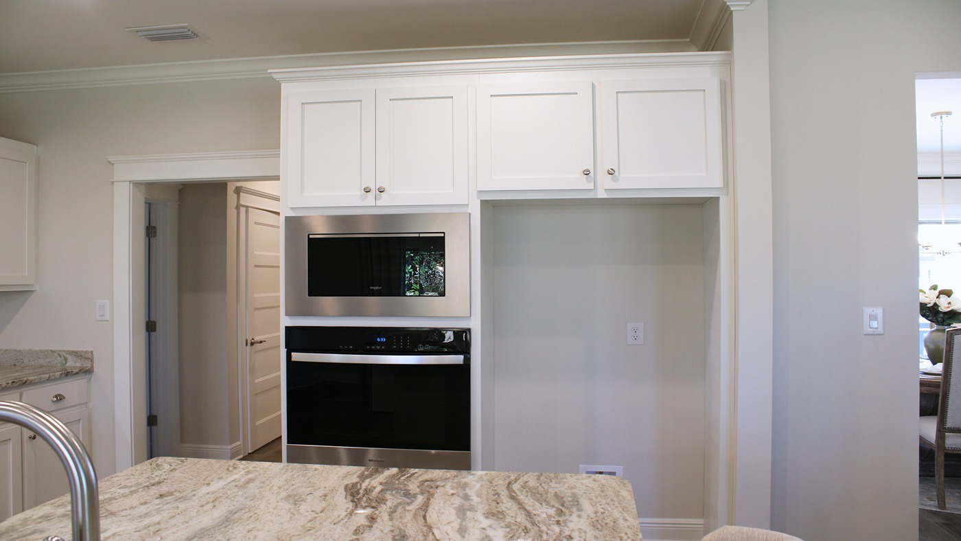 Walnut new home interior.