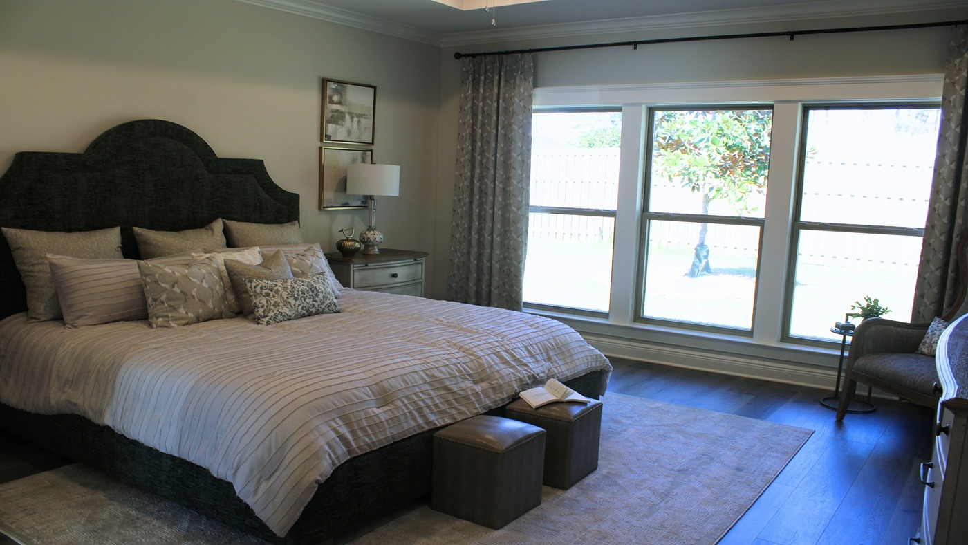 Walnut new home interior.