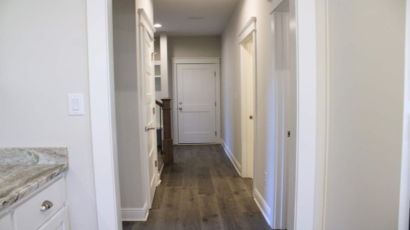 Walnut new home interior.