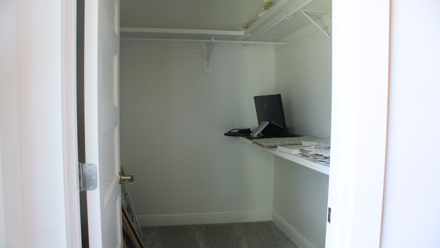 Walnut new home interior.