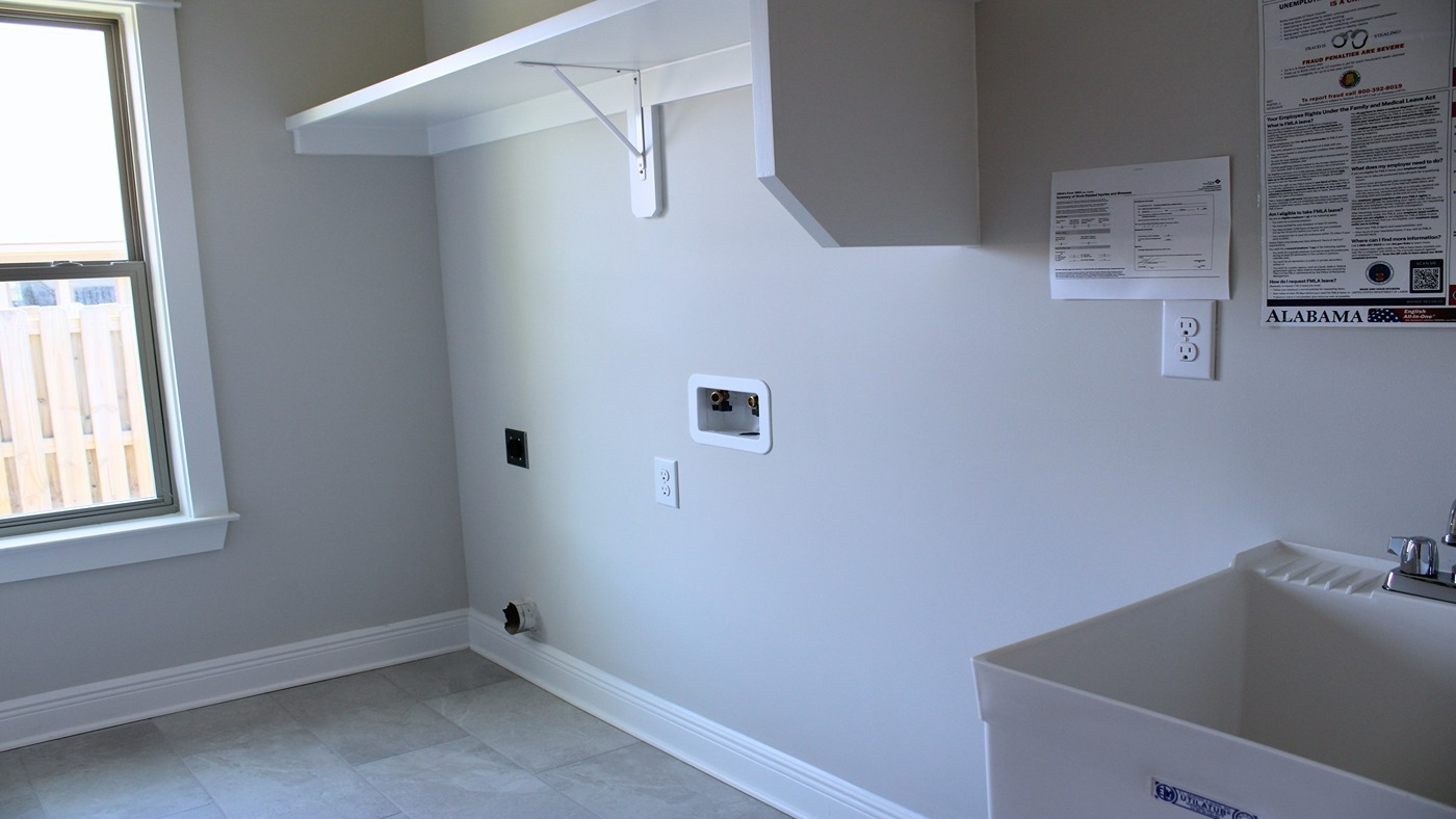 Walnut new home interior.