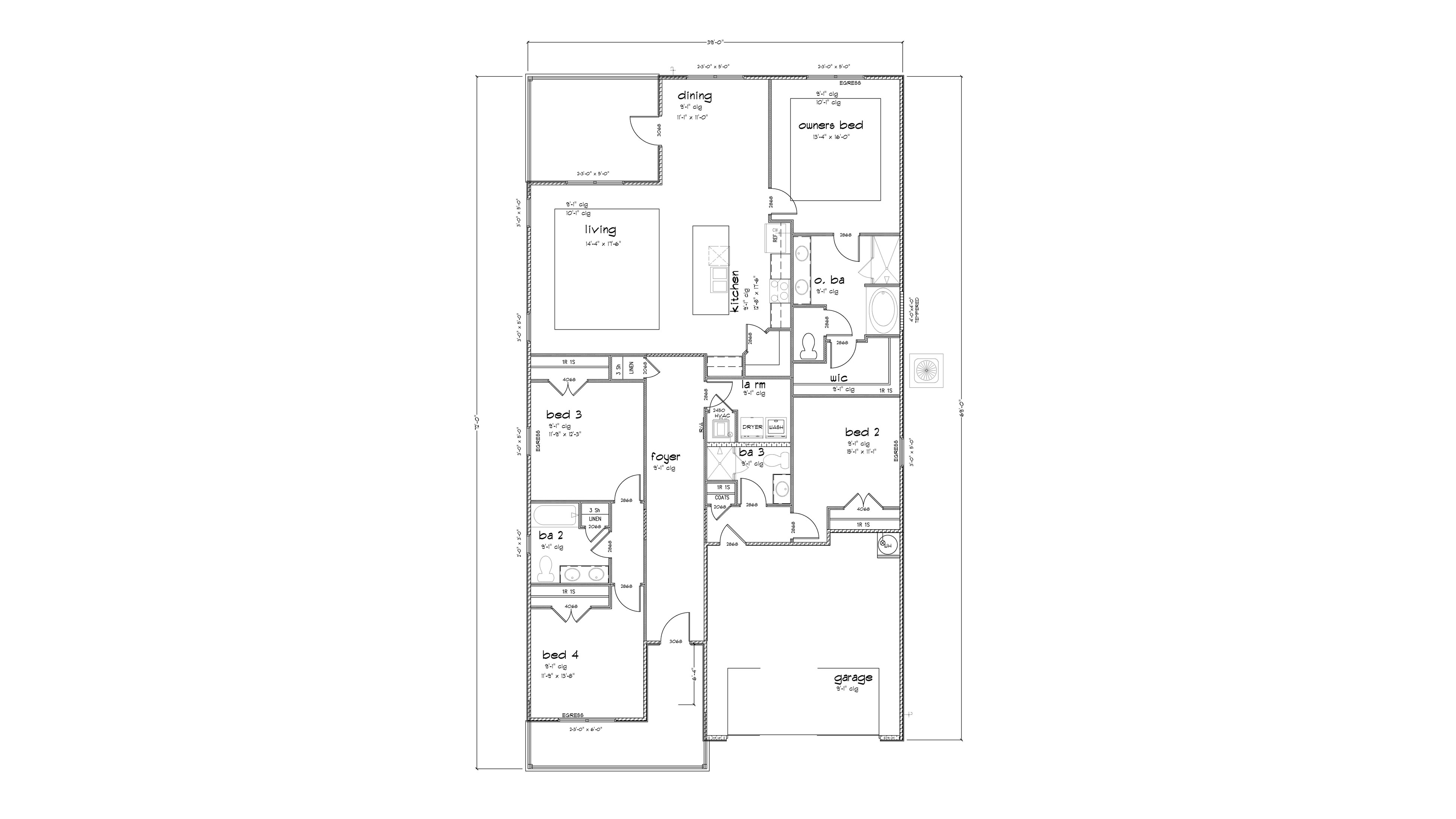 misty floor plan