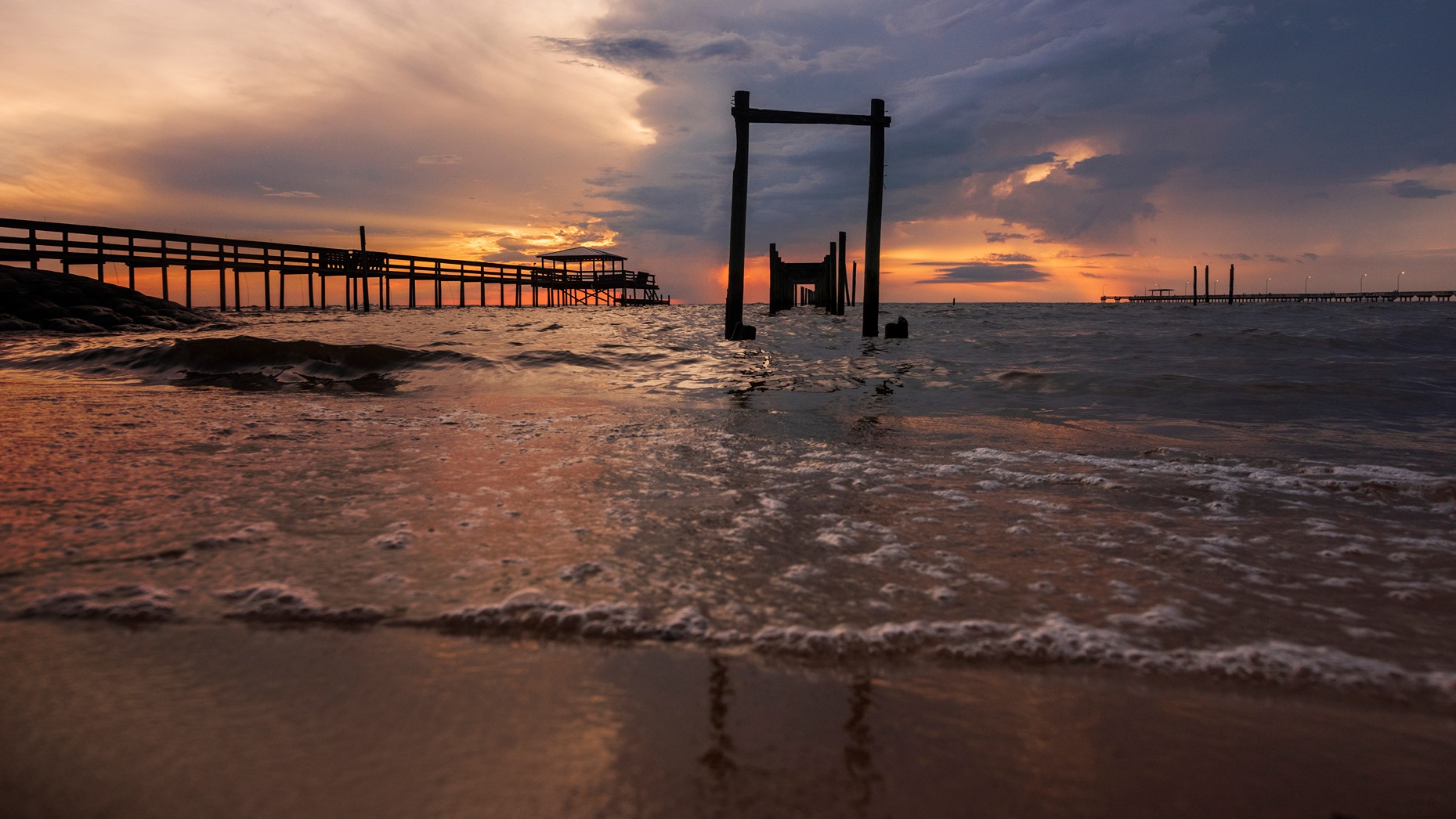 Beautiful scenery and natural wildlife in Baldwin County, Alabama.