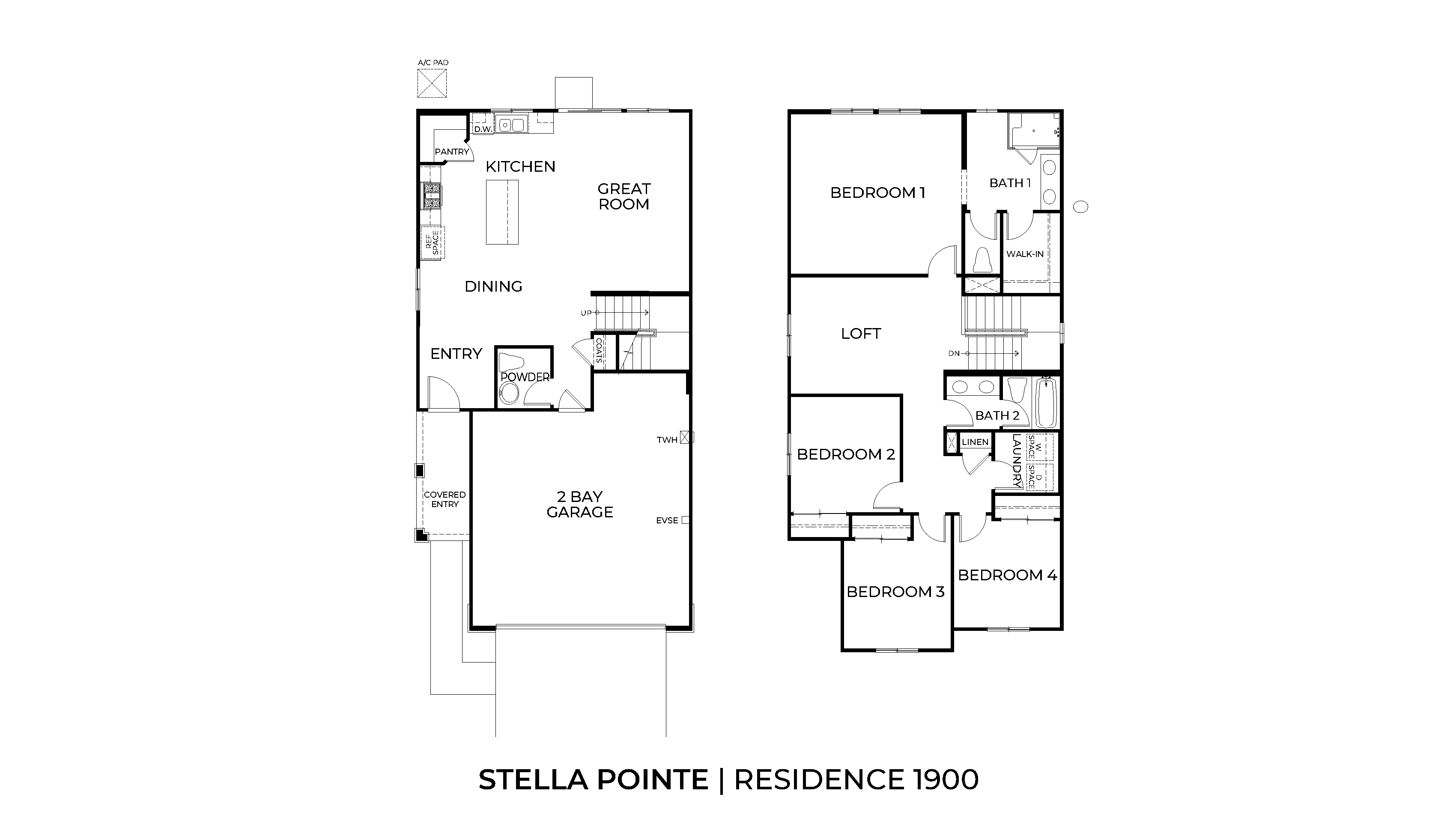 1,900 sq. ft. floorplan