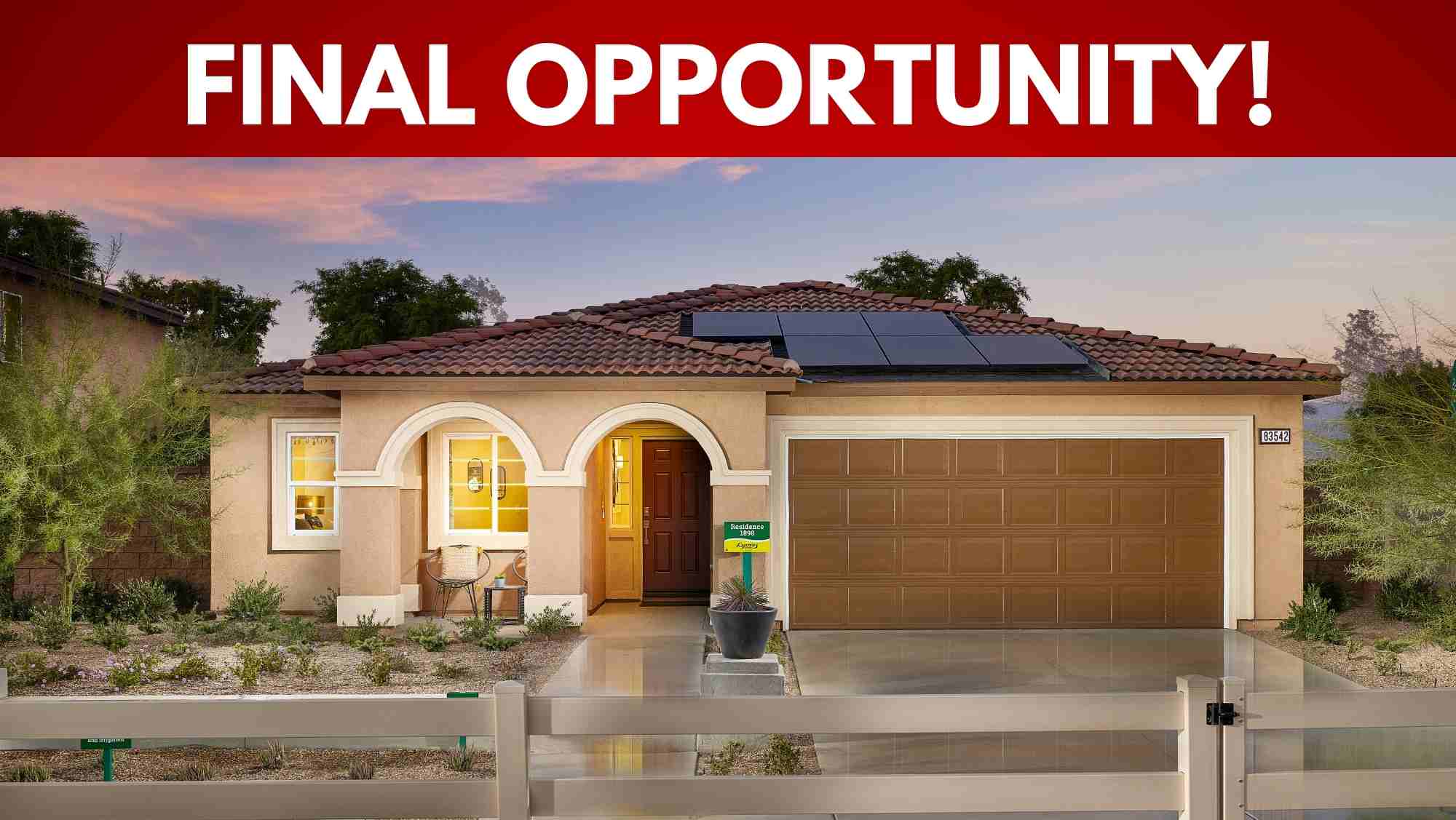 New Homes in Mariposa Pointe Coachella, CA D.R. Horton