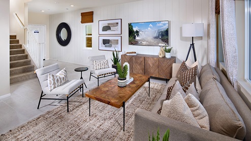 Modern open-concept great room