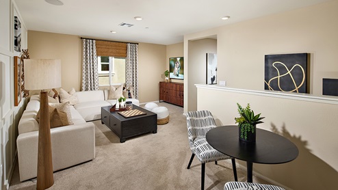Spacious upstairs loft area