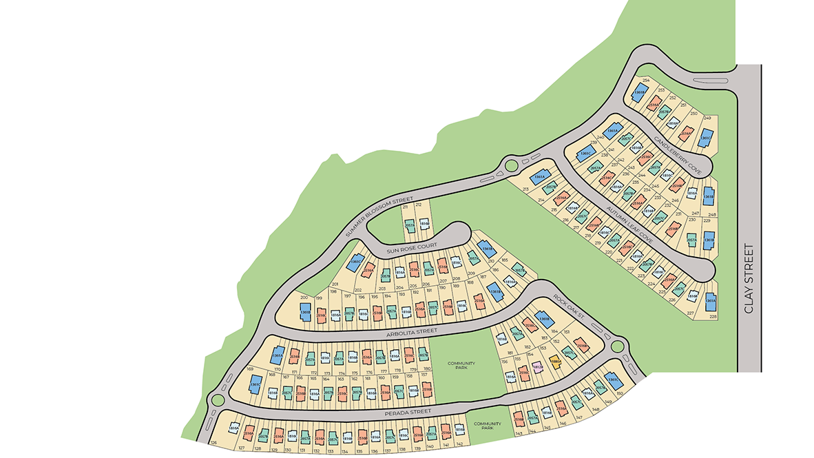 Static Lot Map