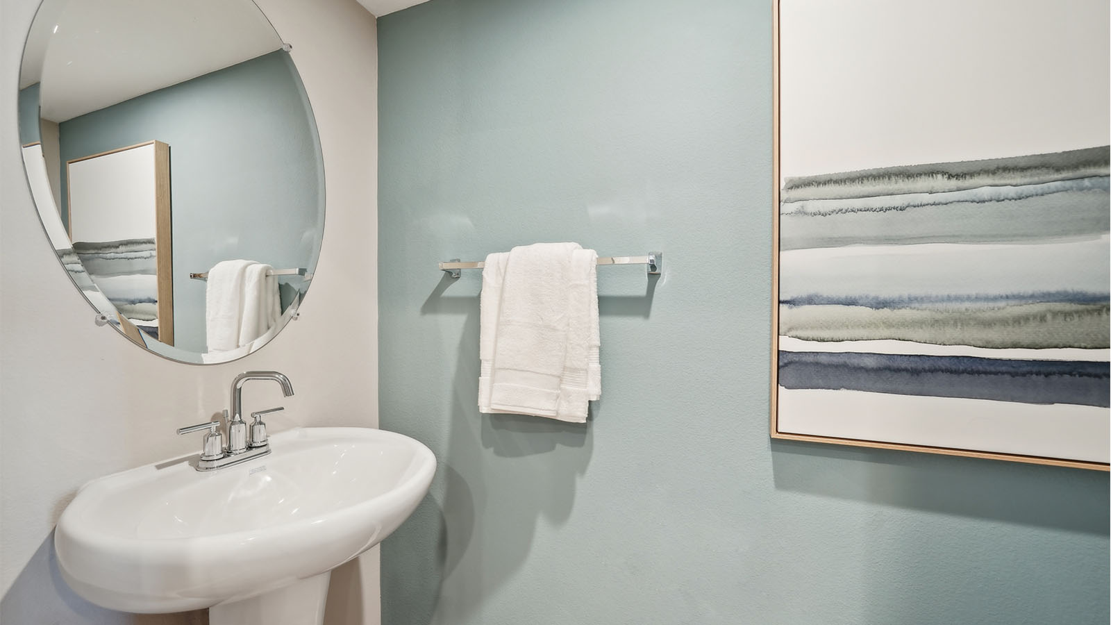 Model Home Powder Room