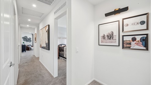 Upstairs hallway leading to bedrooms