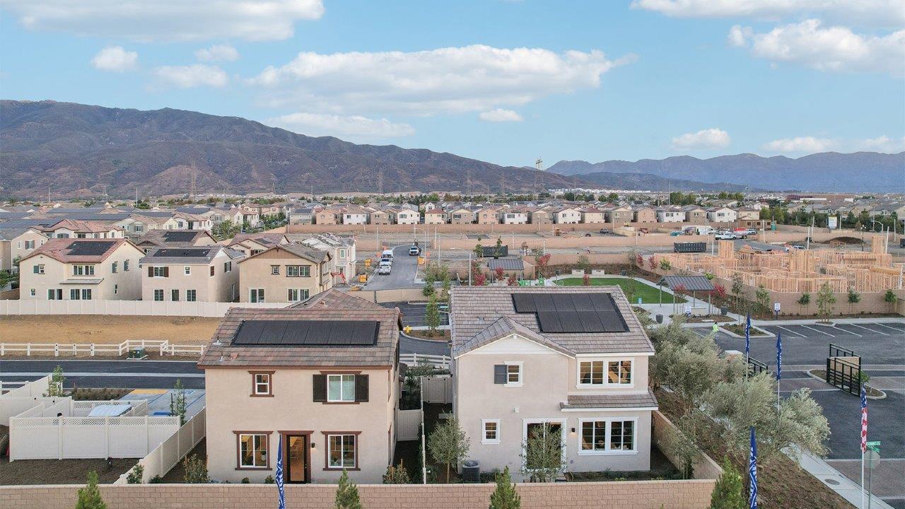 Model homes exterior