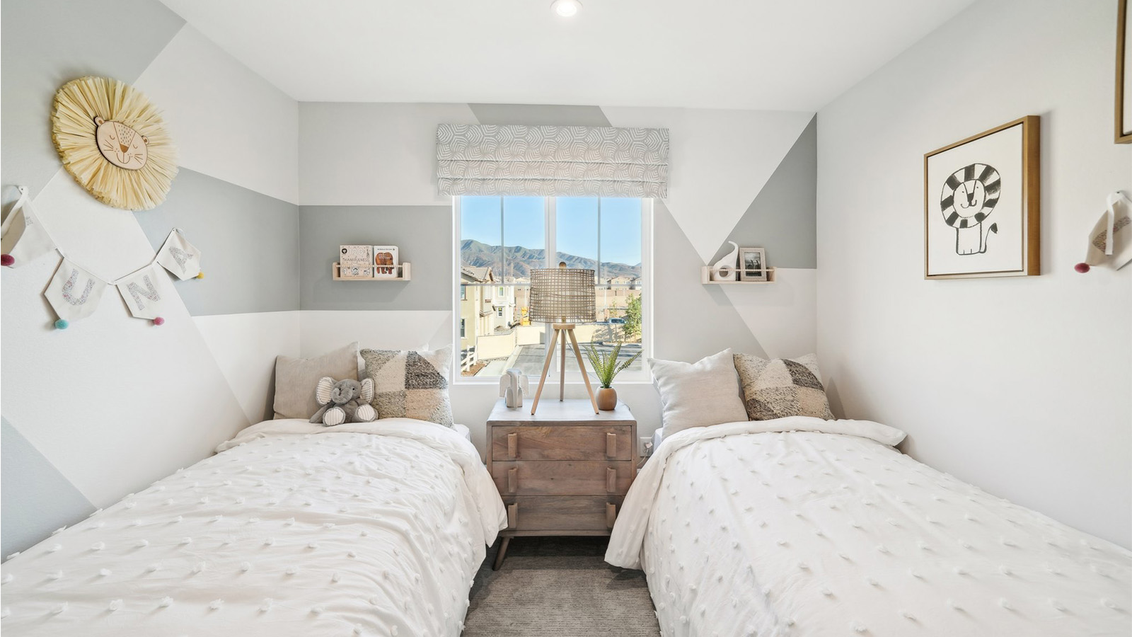 Fully furnished bedroom