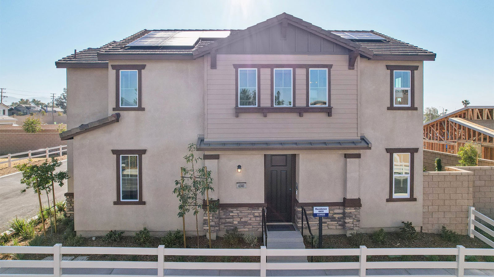 Two-story Craftsman townhome