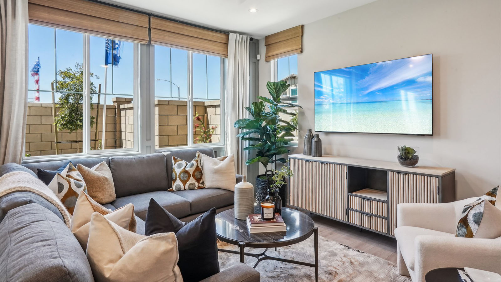 Open-concept great room