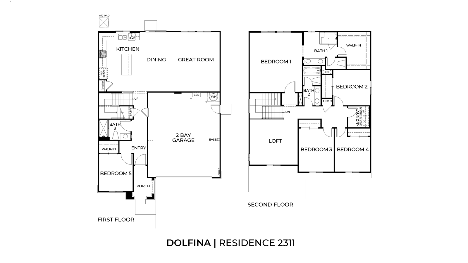 2311 square feet floorplan