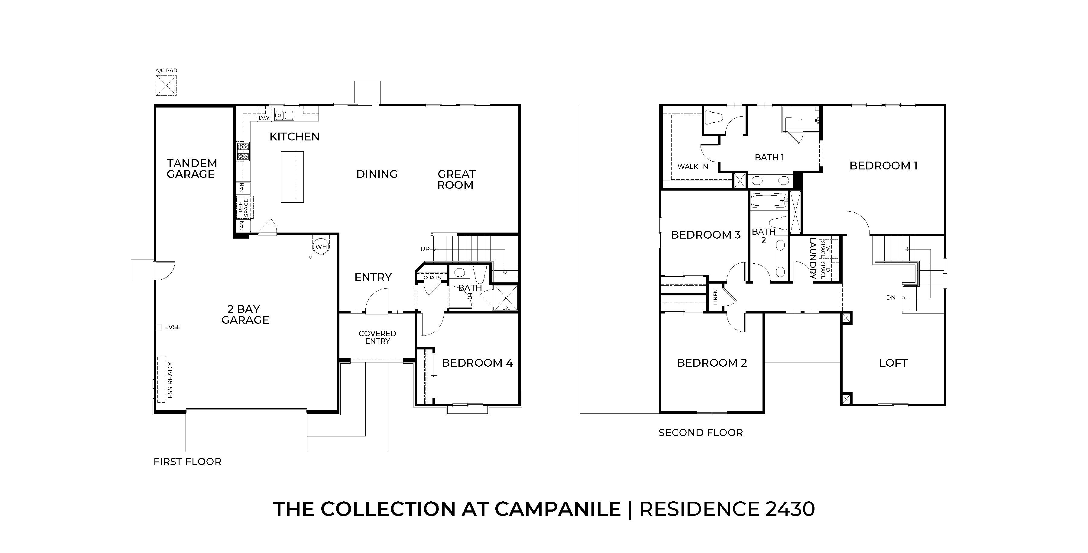 2,430 sq. ft. floorplan