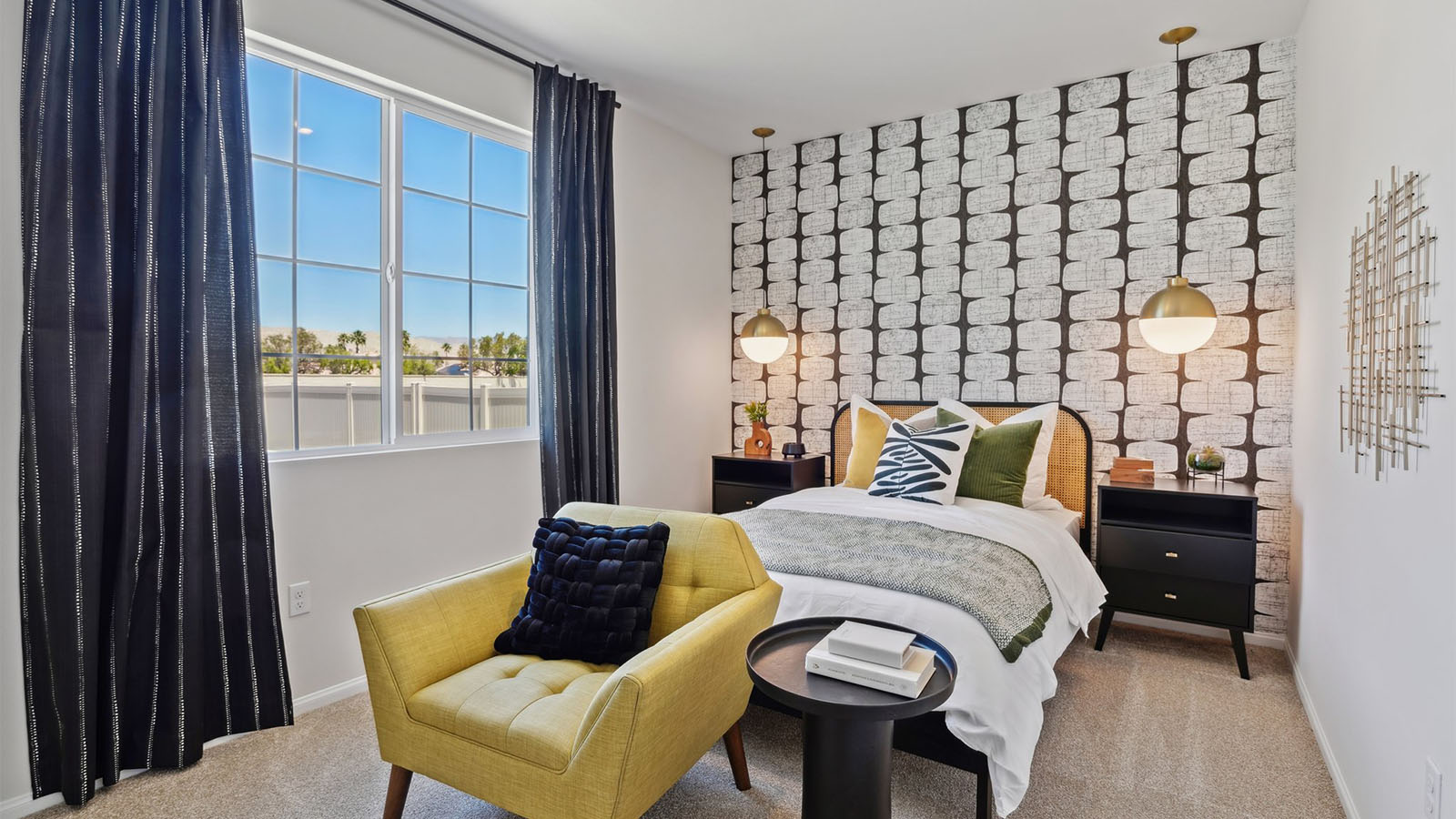 Secondary bedroom with full bed