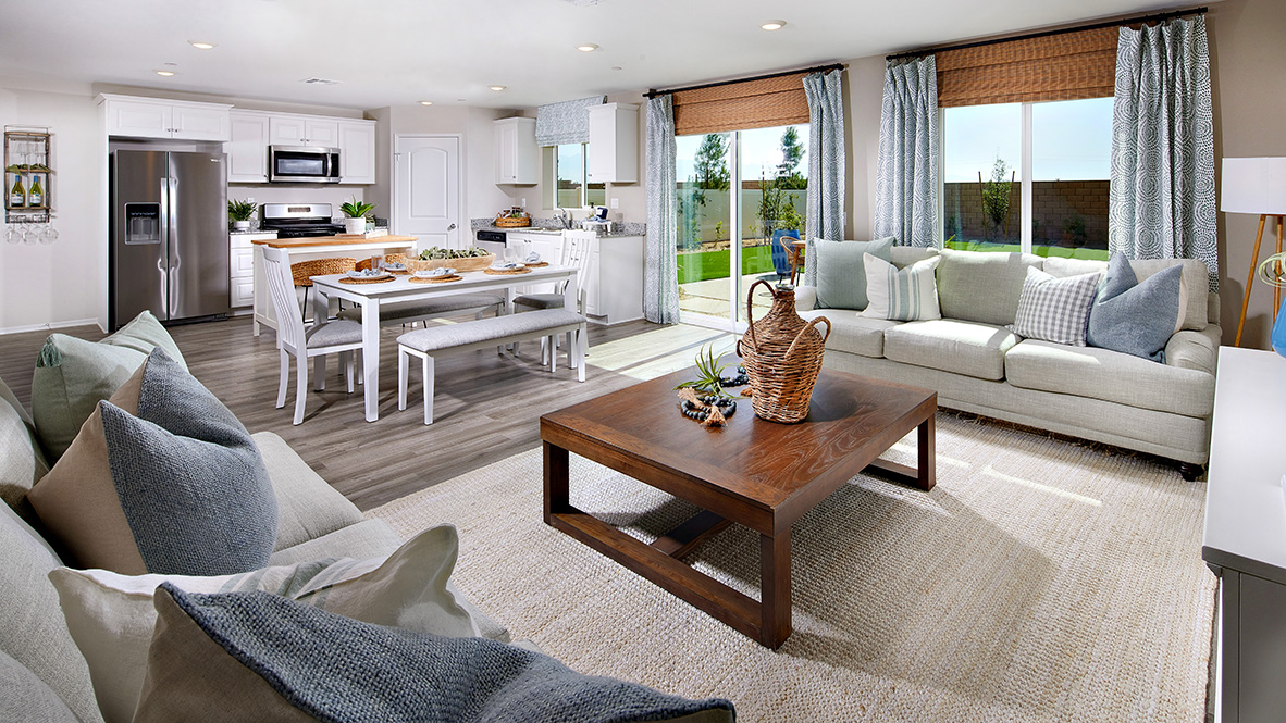 Spacious modern open-concept great room