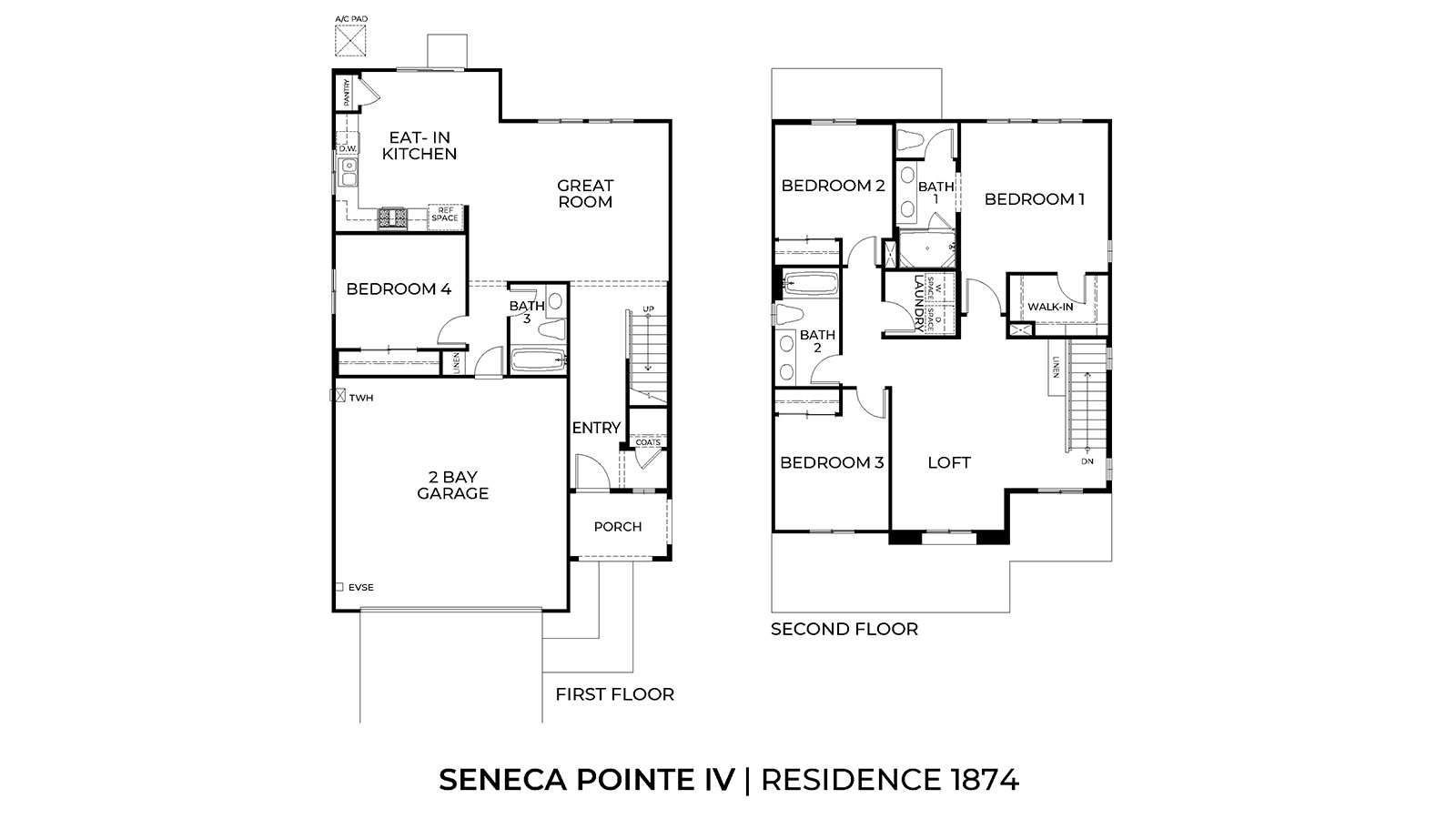 1,874 sq. ft. floorplan