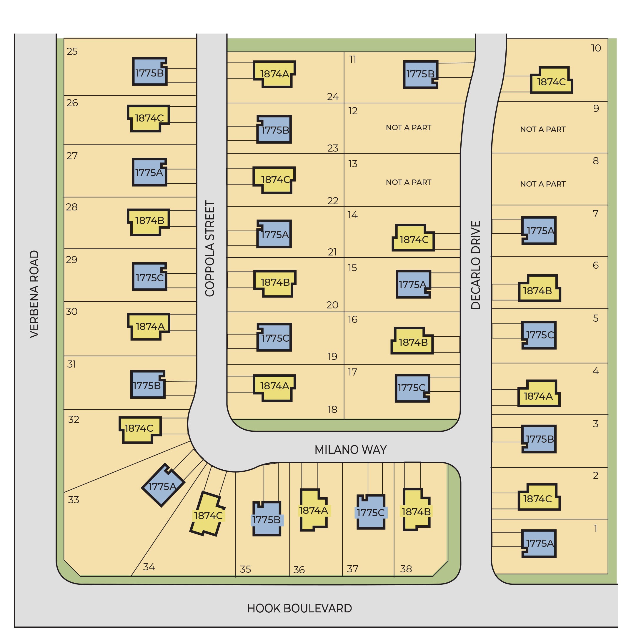 Static Lot Map