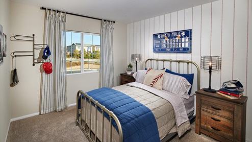 Baseball themed bedroom