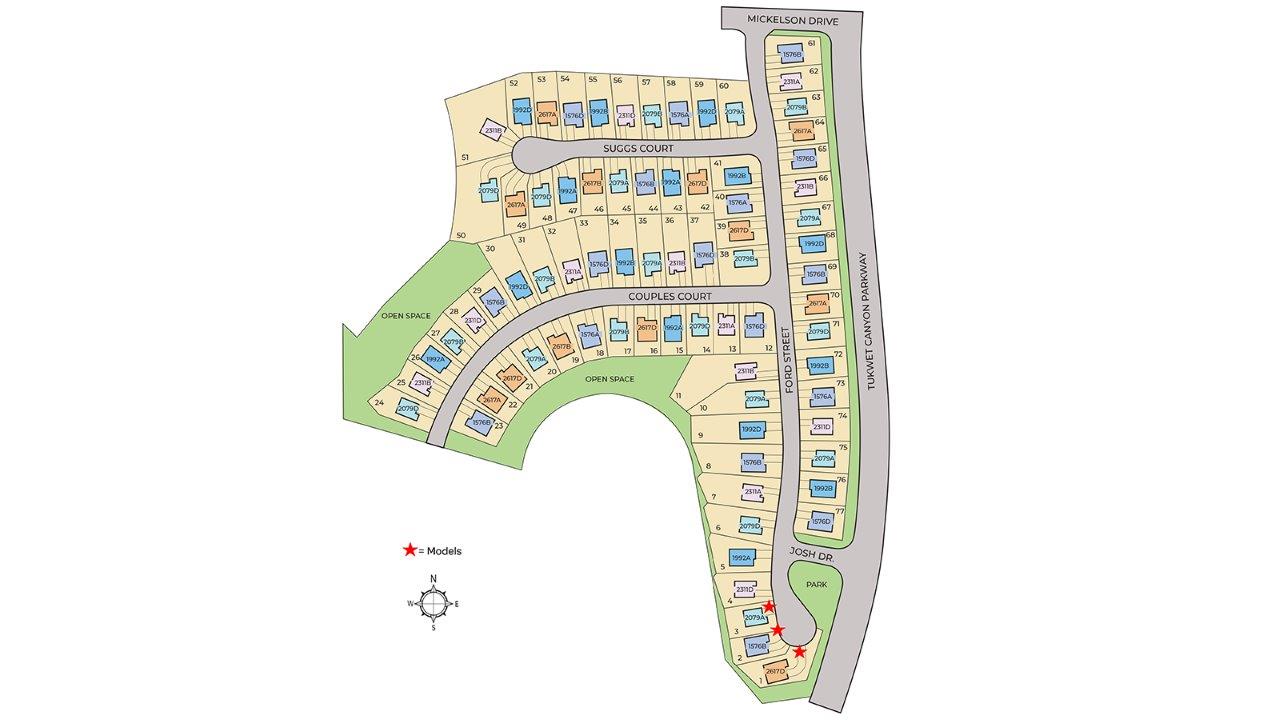 Static Lot Map