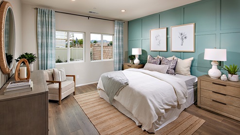 Full furnished primary bedroom