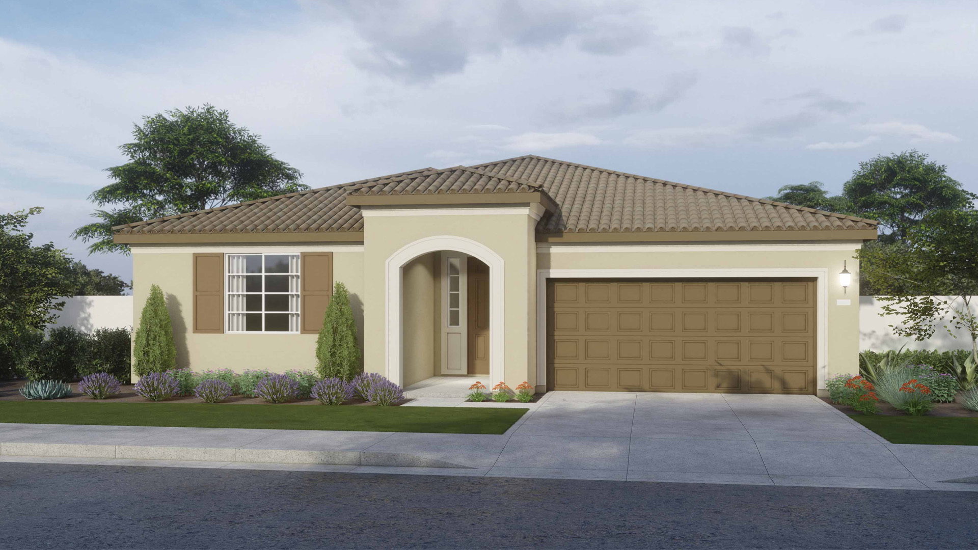 single family home exterior
