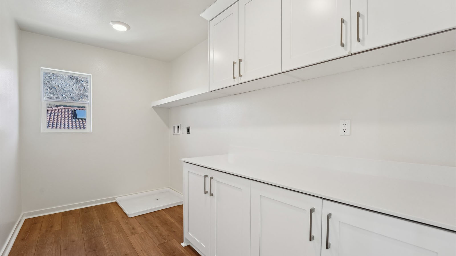 Laundry room with cabinetry