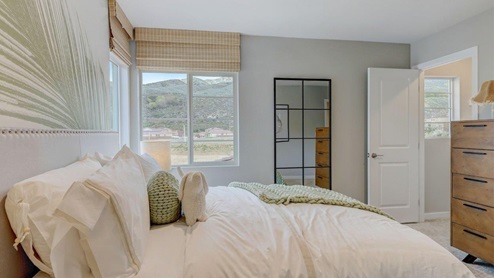 Fully furnished bedroom