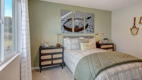 Fully furnished bedroom